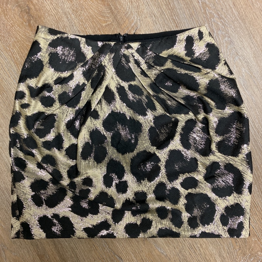 Tibi Sparkly Leopard Skirt - FEELS LIKE TIGHT 6
